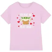Star Wars Kinderen/Kinderen Jij laat mijn hart groeien T-Shirt (Roze)