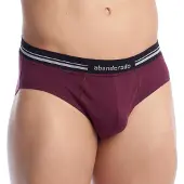 Abanderado Atmungsaktiver Herren-Slip mit anatomischer Vorderseite aus Stoff A077H