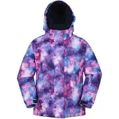 Mountain Warehouse Ski jas voor kinderen/kleuters Sneeuwklokje aquarel (Donkerpaars)