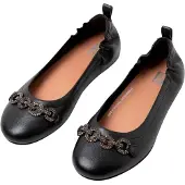 FitFlop Fit Flop Dames/Dames Allegro Sprankelende Ballerina Flats (Zwart)