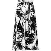Mart Visser Carissa Print Rok Zwart / Wit