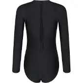 Mountain Warehouse Dames/Dames Sydney Eéndelig Zwempak Met Lange Mouwen (Zwart)