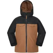 Mountain Warehouse Kinder Titan Waterdichte Gevoerde Skijack (Zwart)