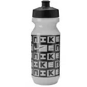 Nike Logo sportfles 650ml (Wit/Wit/Zwart/Zwart)
