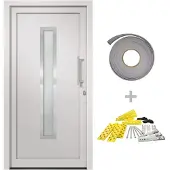 vidaXL Voordeur 98x190 cm wit