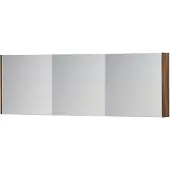Ink SPK1 Spiegelkast 3 Deuren - 180x60cm - Noten - Spiegels, Spiegelkasten - 8718835102289