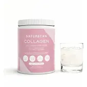 Naturecan Collageen Poeder - Appel - 600 g - Gehydrolyseerde Collageen Peptiden met Vitamine C - 12,2 g per portie - Type I & III Rundercollageen - VERISOL, FORTIGEL & TENDOFORTE