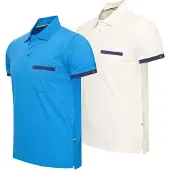 Cappuccino Italia Polo SS Todi 2-Pack Polo Multi