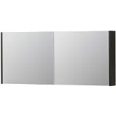 Ink SPK1 Spiegelkast 2 Deuren - 140x60cm - Intens Eiken - Spiegels, Spiegelkasten - 8718835101909