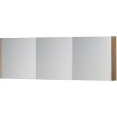 Ink SPK1 Spiegelkast 3 Deuren - 180x60cm - Fineer Ash Grey - Spiegels, Spiegelkasten - 8718835102494