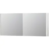 Ink SPK1 Spiegelkast 2 Deuren - 140x60cm - Hoogglans Wit - Spiegels, Spiegelkasten - 8718835101824