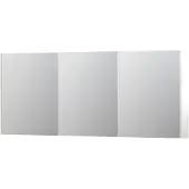 Ink SPK2 Spiegelkast 3 Deuren - 180x74cm - Mat Wit - Spiegels, Spiegelkasten - 8718835093372