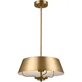 Kichler LED Hanglamp Luella | 3X E14 Max 40W | Dimbaar | Brushed Natural Brass