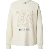 Soyaconcept Sweatshirt 'BANU 287' beige / donkerbeige / zwart