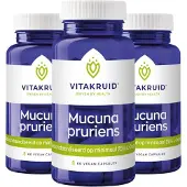 Vitakruid 3x Mucuna pruriens 400mg (60 capsules)
