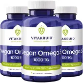 Vitakruid Vegan omega 3 1000 TG (90 softgels)