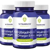 Vitakruid 3x Q10 ubiquinol 50mg & omega 3 (60 capsules)