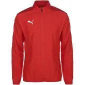 Puma Mannen, Hardloopjack, teamGOAL 23 zijlijnjack-656574 (S), Rood, S