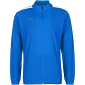 Puma Trainingsjack 'TeamLIGA' blauw / grijs / wit