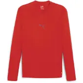 Puma teamGOAL Baselayer Tee LS Red-Fast Red