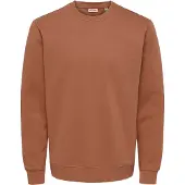 Only & Sons Sweatshirt 'ONSConnor' roestbruin