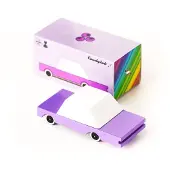 Candylab Toys Candycar World: B. BERRY (C935) 8,9x4,1x3cm, wooden diecast, magnetic, in giftbox, 3+