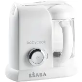 Beaba - Babycook Solo - 4-in-1 Baby Robot Mixer-Koker - Stoomkoken - Wit