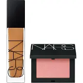 Nars Natural Longwear Foundation 30ml and Blush Orgasm 4.8g Bundle (Various Shades) - Fiji