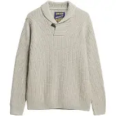 Superdry Trui stone grey