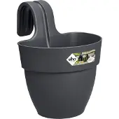 Elho Hangpot Vibia Campana Easy Hanger Antraciet 20,5 X 24,1 X 26,5 Cm