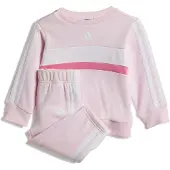 Adidas Trainingspak 'Seasonal Essentials Tiberio' pink / rosa / wit