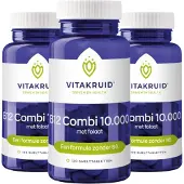 Vitakruid 2x B12 Combi 10.000 met folaat (120 smelttabletten)