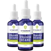 Vitakruid Vitamine D3 & K2 druppels (30 ml)