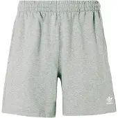 Adidas Originals Broek 'ESS' grijs gemêleerd / wit
