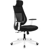 Adler 3.9 Ergonomische Bureaustoel - Comfortabele Kantoorstoel - Verstelbaar Design Bureau Stoel - Zwart