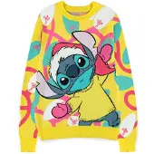 Lilo & Stitch Disney - Stitch Kersttrui - L - Geel