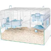 INTER ZOO Knaagdierkooi Panas Blauw 59X40X39 Cm