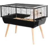 Zolux knaagdierkooi neo nigha zwart - 78x48x64,5 cm