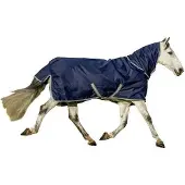 Bucas Deken Freedom Turnout Full Neck 150gr Donkerblauw - 145/198