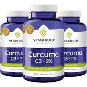 Vitakruid Curcuma C3-2X (95% curcuminoïden) met Bioperine 120
