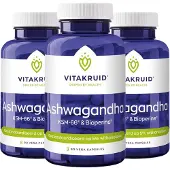 Vitakruid Ashwagandha KSM-66 & Bioperine (90 capsules)