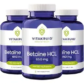 Vitakruid Betaïne HCL 650mg - 120pcs