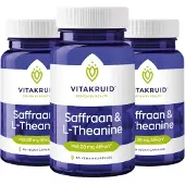 Vitakruid Saffraan & L-Theanine | 30 capsules