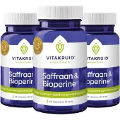 Vitakruid 3x Saffraan & bioperine (60 capsules)