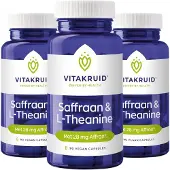 Vitakruid Saffraan & L-Theanine (90 capsules)