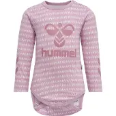 Hummel Romper l/s - hmlEsme - Heather Rose - - 2 jaar (92) - Rompers Lange Mouw