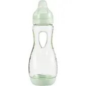 Difrax Anti-koliekfles met handvatten Natural - 240 ml 1 St Babyfles