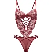 Hunkemoller Body 'Greta' rood