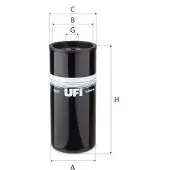 Ufi 23.503.00 Oliefilter