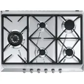 Smeg Contemporanea Srv575gh5 70- Gaskookplaat 75 Cm